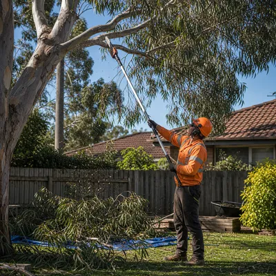 Tree Pruning in North Shore. Crown lifts, deadwooding, crown reduction and formative pruning for North Shore gardens, no topping, no lion-tailing, no guesswork on heritage trees.